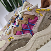 Flower Mountain sneakers YAMABUSHI dettagli CICLAMINO