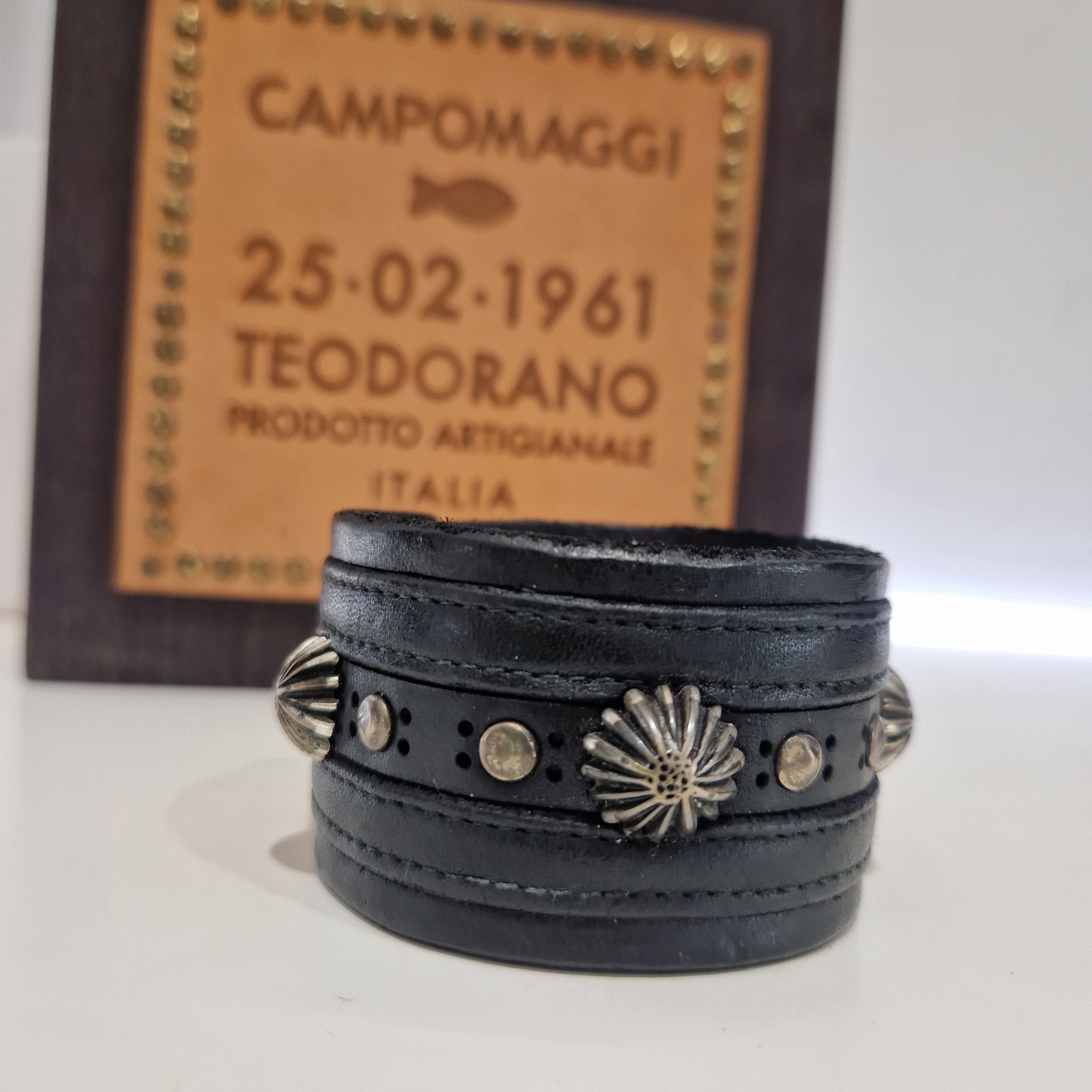 Campomaggi bracciale POLSIERA nero