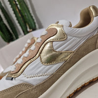 Voile Blanche CLUB ACT dettagli oro e cipria