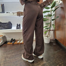 KIKISIX pantalone ILARIA marrone