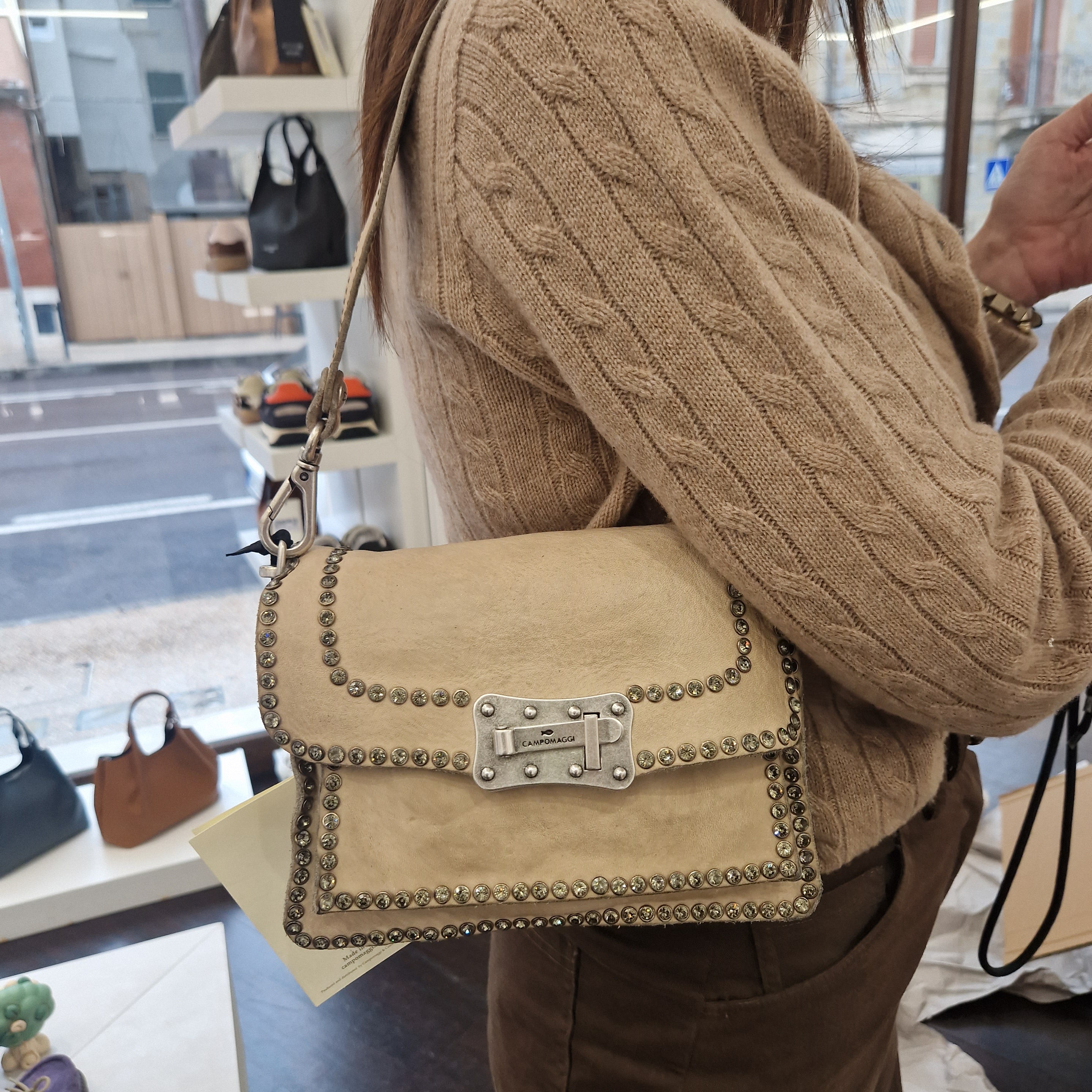 Campomaggi borsa Agnese edizione STRASS