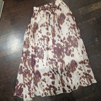 KIKISIX gonna lunga stampa animalier