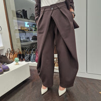 Pantalone linea DOPPIO TULIPANO color  t.moro