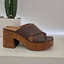Zoccolo LUISA con fascia incrociata