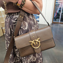 PINKO borsa LOVE ONE marrone