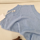 KIKISIX Gilet paricollo COSTINE in cotone