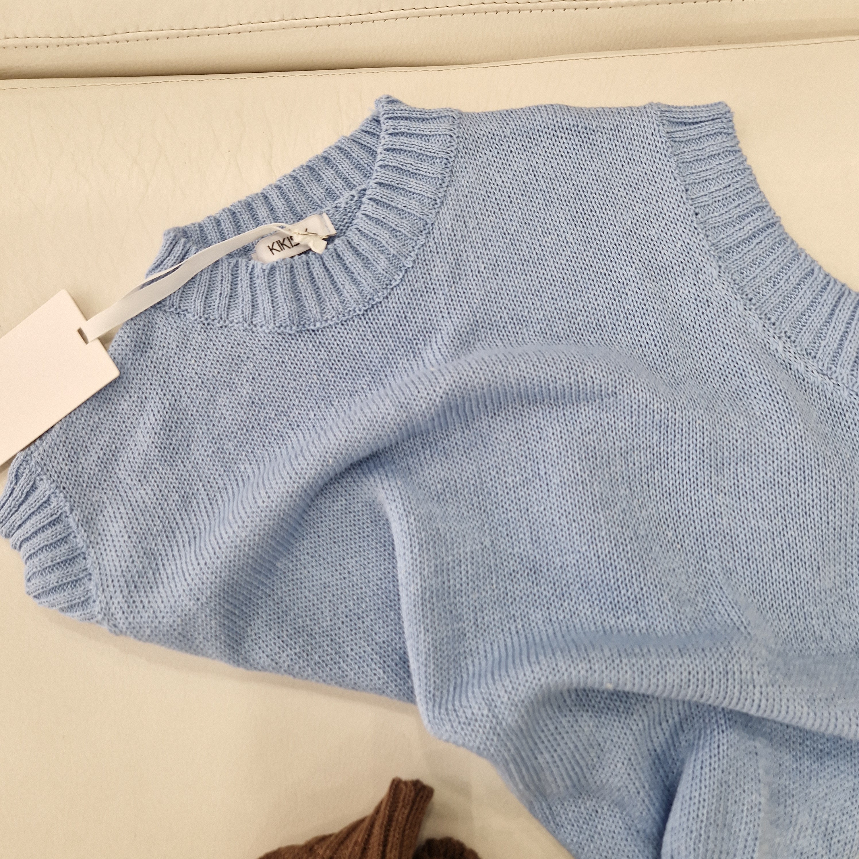 KIKISIX Gilet paricollo COSTINE in cotone