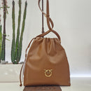 PINKO borsa SLOUCHY CLASSIC BAG color cuoio