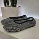 Alohas ballerina con strass nera