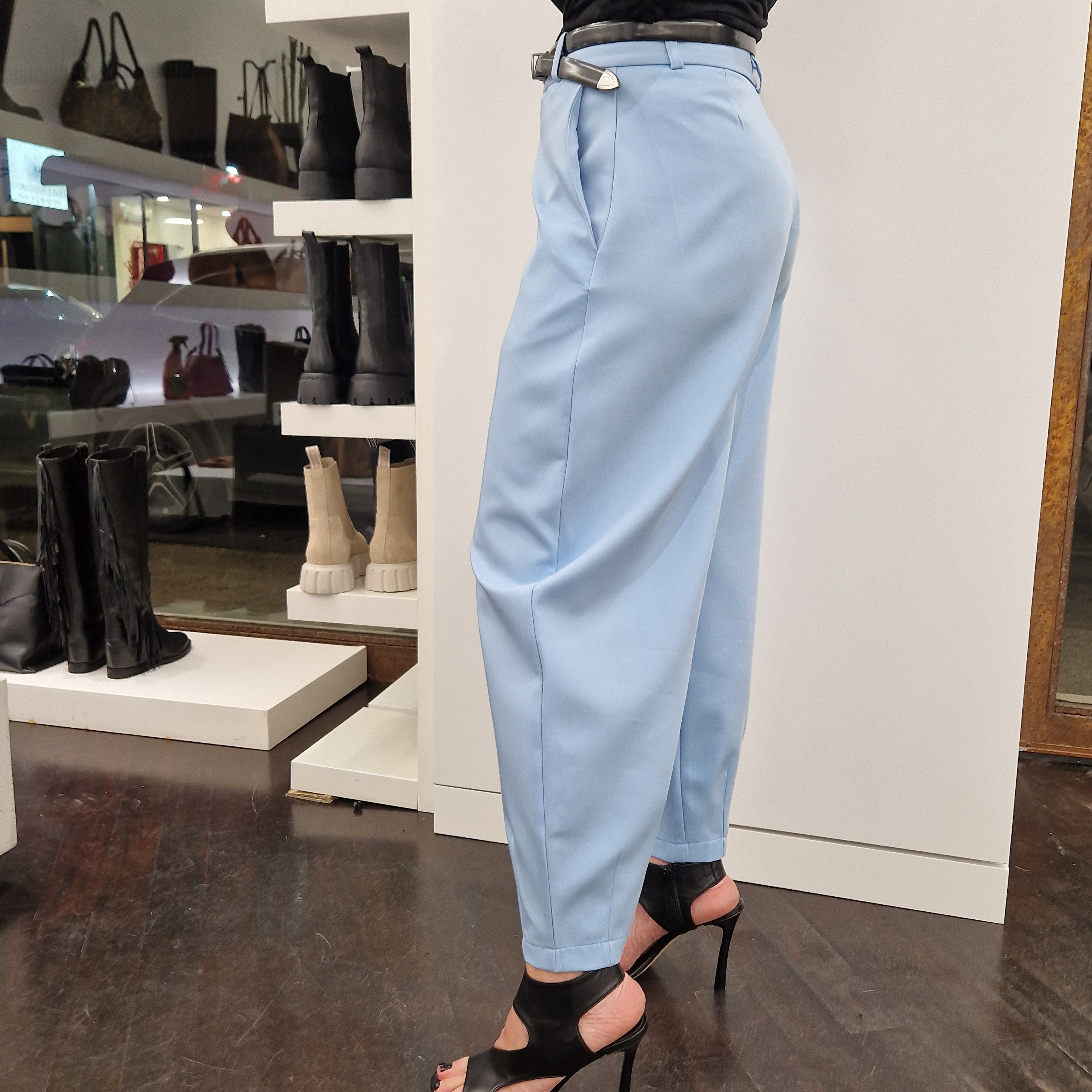 Pantalone TULIPANO celeste