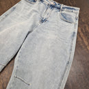 Pantalone jeans modello ballon lavaggio chiaro