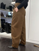 Pantalone ballon marrone