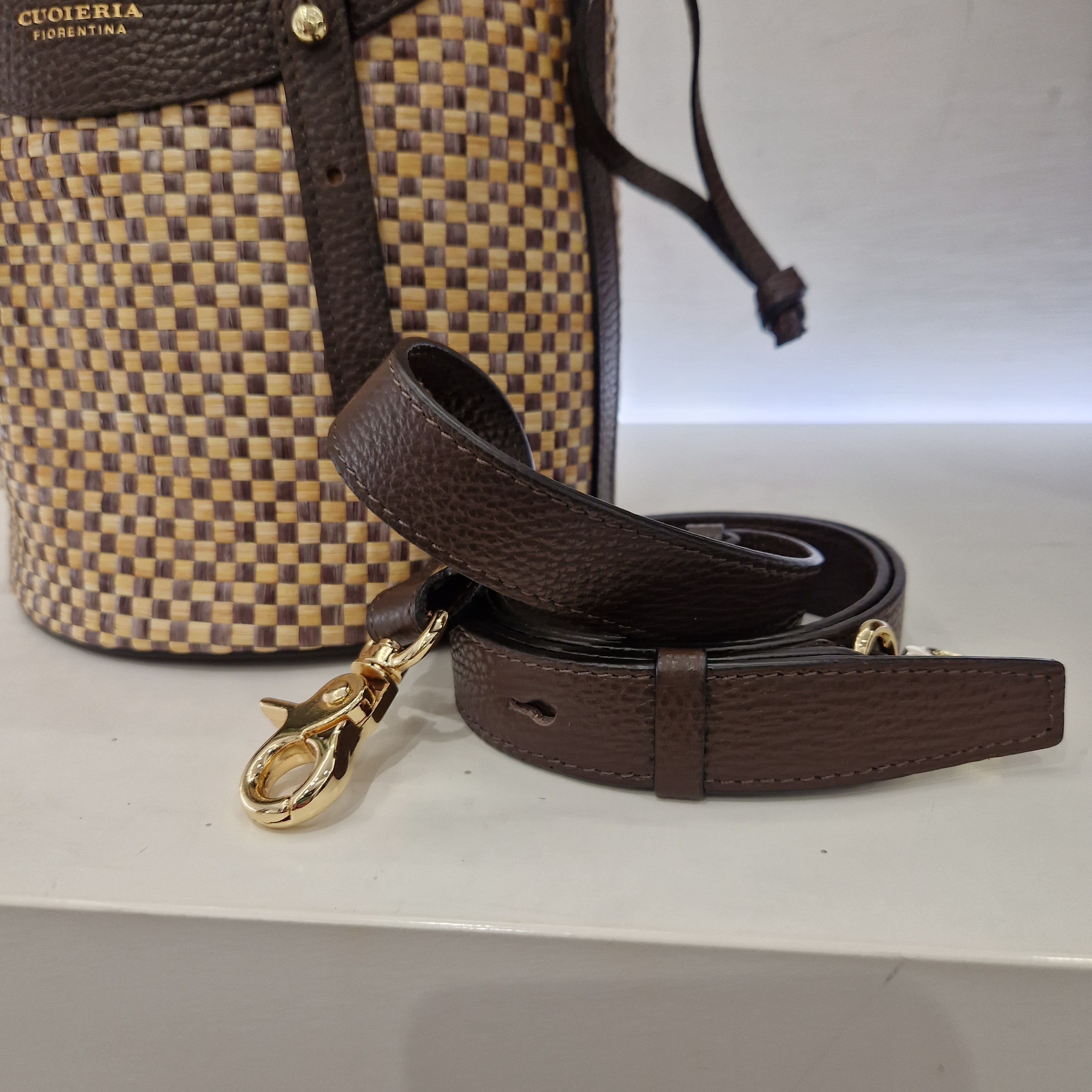 Cuoieria Fiorentina borsa  AMBER marrone