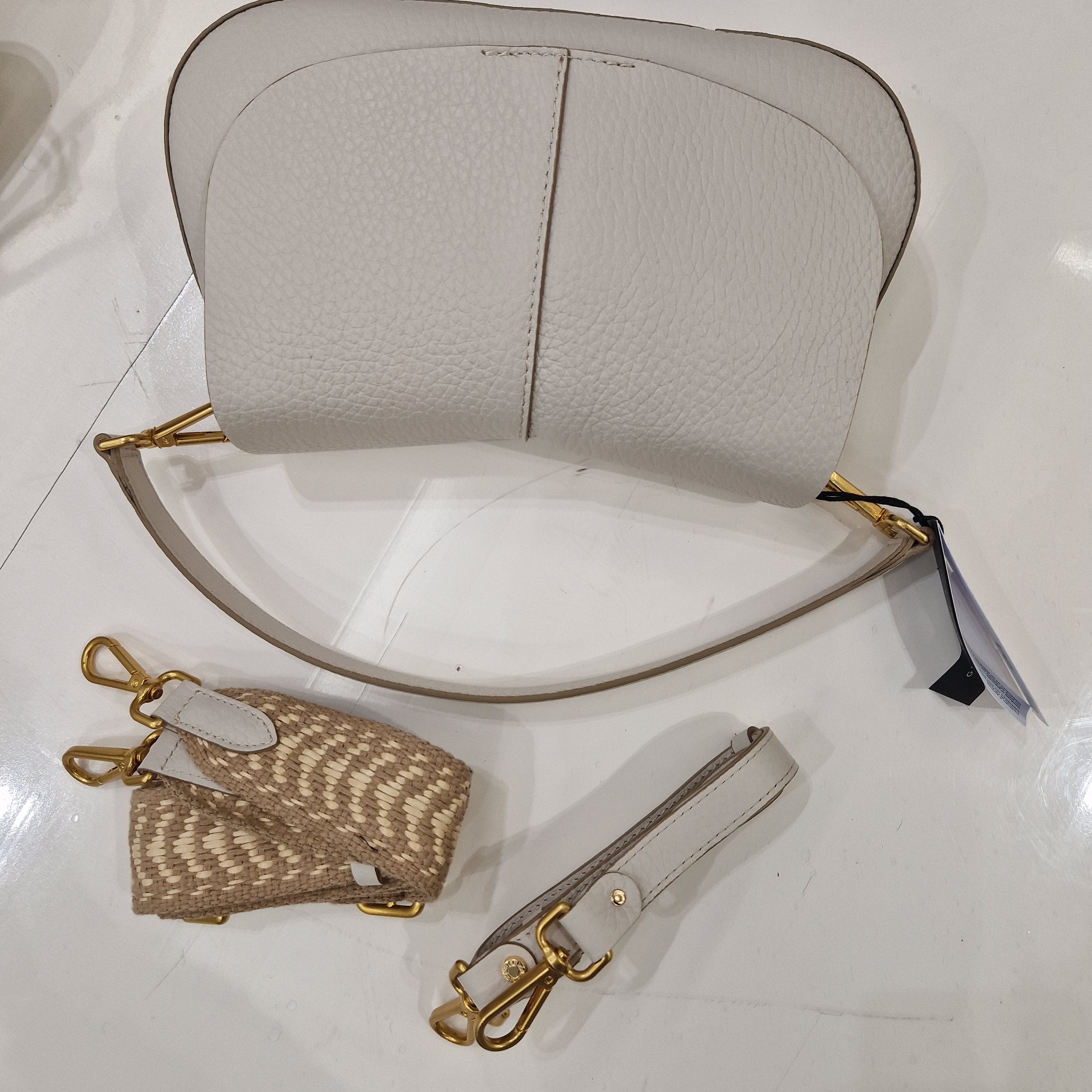 Gianni Chiarini borsa linea Helena Round color panna