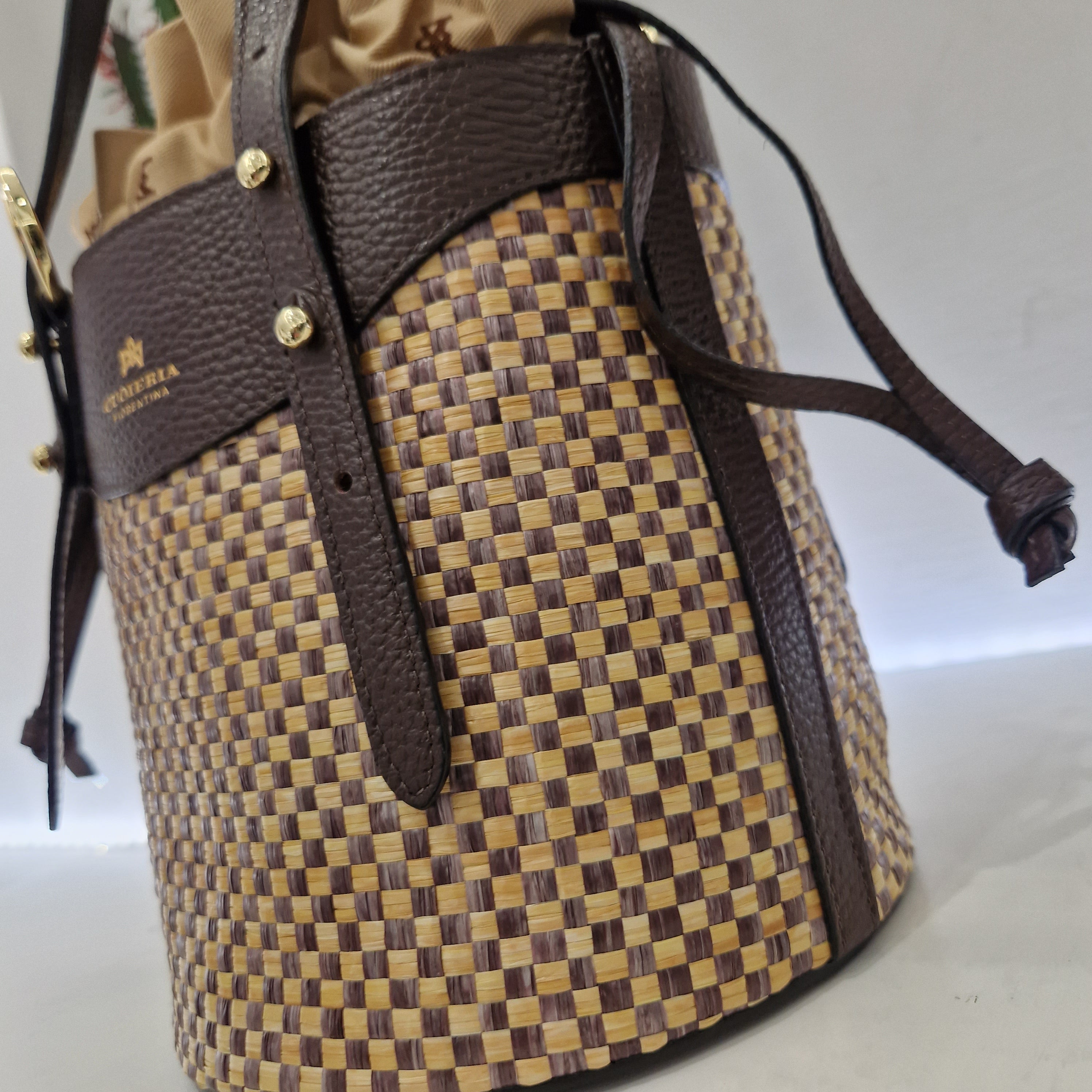 Cuoieria Fiorentina borsa  AMBER marrone