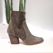 ENJOY stivaletto FORI texano suede color taupe