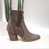 ENJOY stivaletto FORI texano suede color taupe