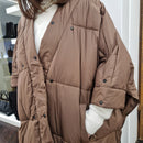 Mantella PIUMINO con bordo ecopelliccia