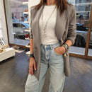 Kikisix giacca blazer grigio