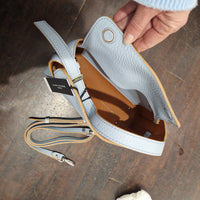 Gianni Chiarini borsa PENELOPE Dimensione media  pelle celeste