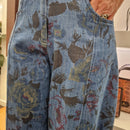 Kikisix Jenas balloon FIORI blu