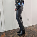 Pantalone ecopelle nero