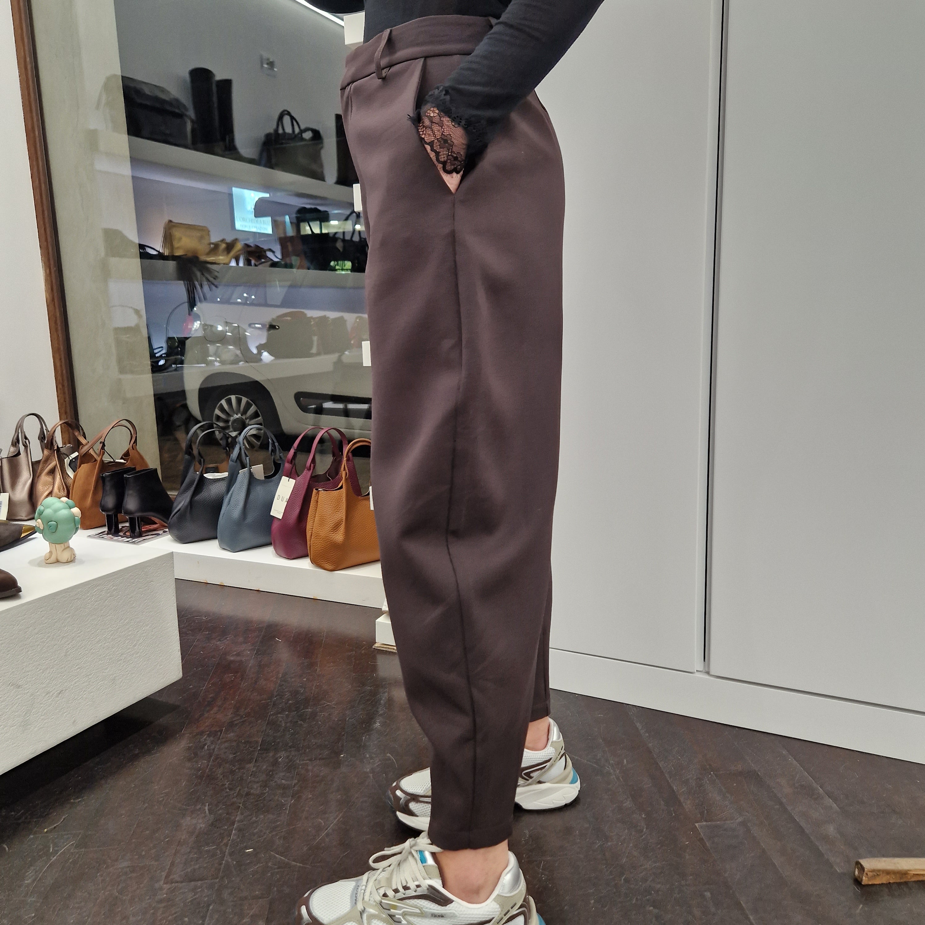 Pantalone linea TULIPANO color  t.moro