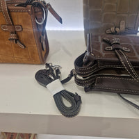 Gianni Chiarini MARCELLA JOY  dimensione piccola in pelle scamosciata stampa cocco