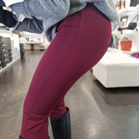JISSÈ pantalone NUMERO 1 bordeaux