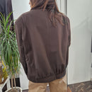 Giacca modello bomber over color t.moro