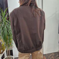 Giacca modello bomber over color t.moro