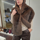 Sciarpa in ecopelliccia