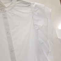 Camicia bianca smanicata