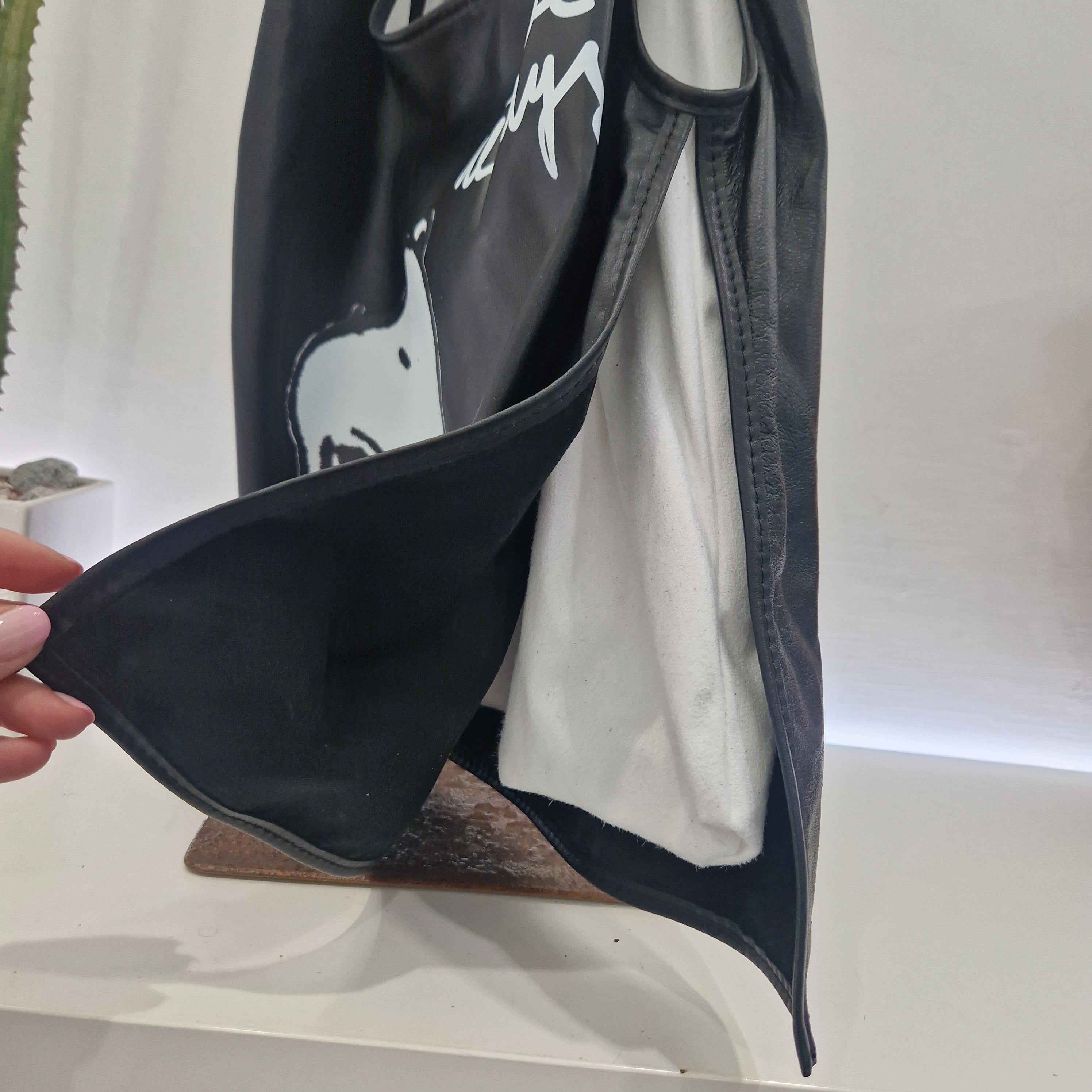 Anita Biliardi borsa Picasso pelle nera