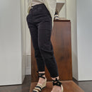 Pantalone CARROT nero