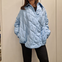 Giacca TRAPUNTINO celeste