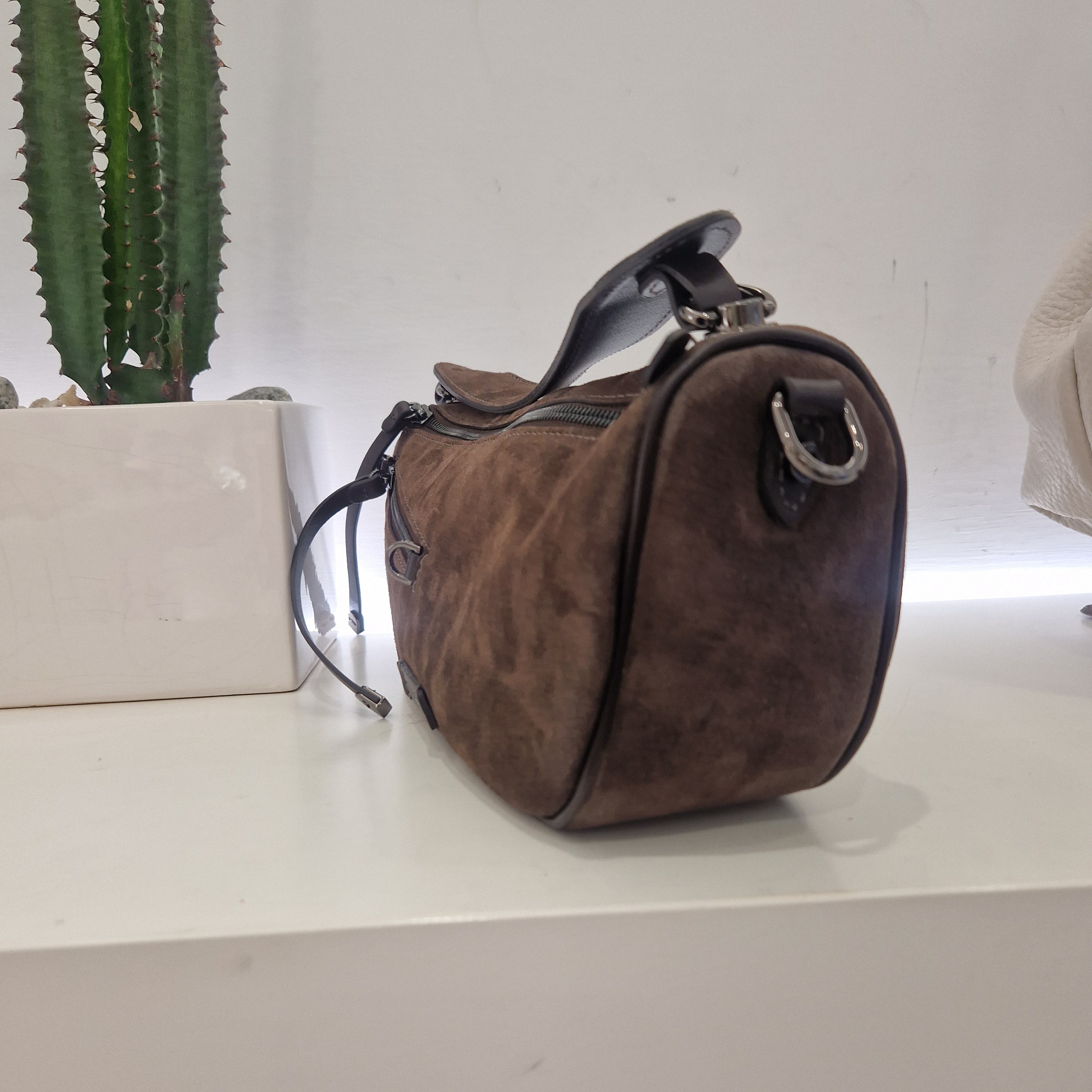 Gianni Chiarini borsa CINDY suede moka