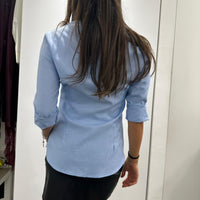 Kikisix camicia OXFORD CELESTE