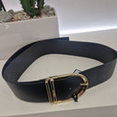 Pinko cintura alta 6 cm maxi fibbia oro