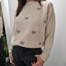 Maglione FIOCCO panna