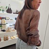 Kikisix camicia POLLY con rouge sulla manica