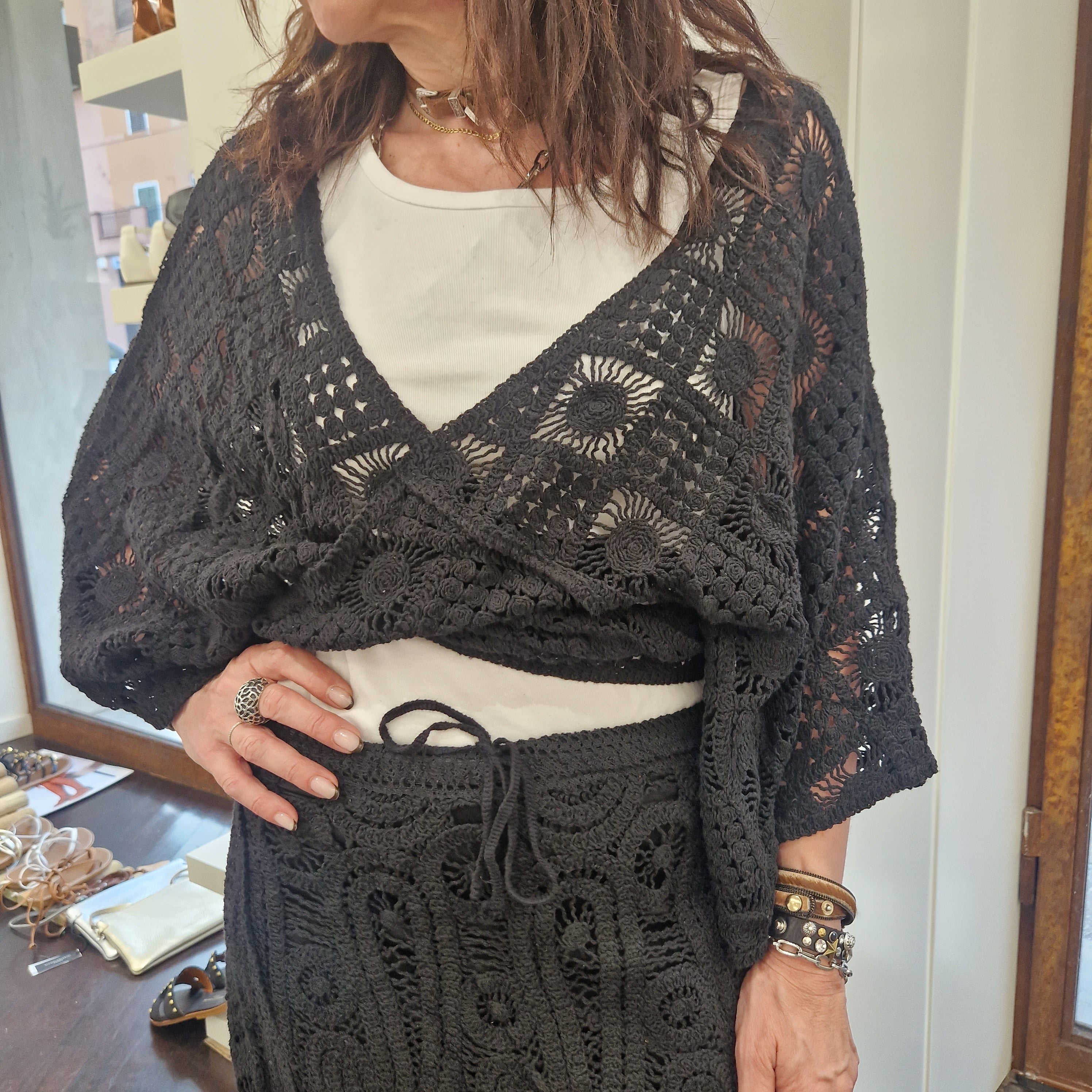 Coprispalle crochette nero
