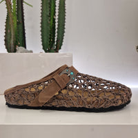 Taji sabot traforato color sand