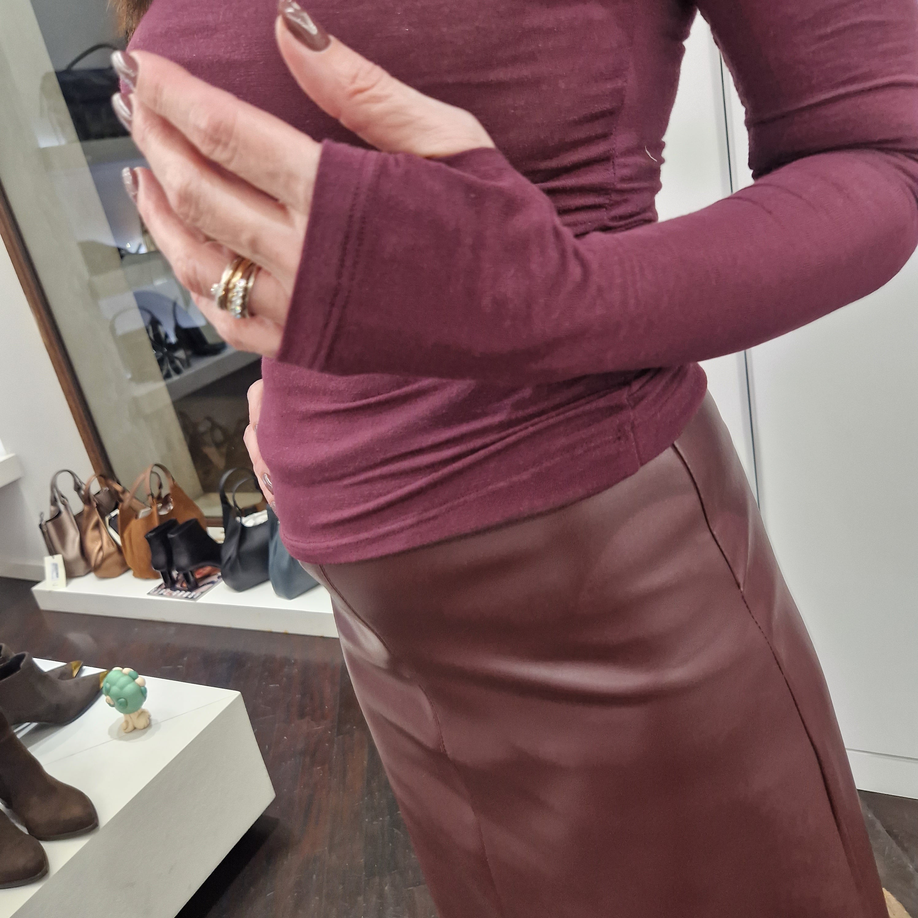 Maglia bordeaux SIRIA