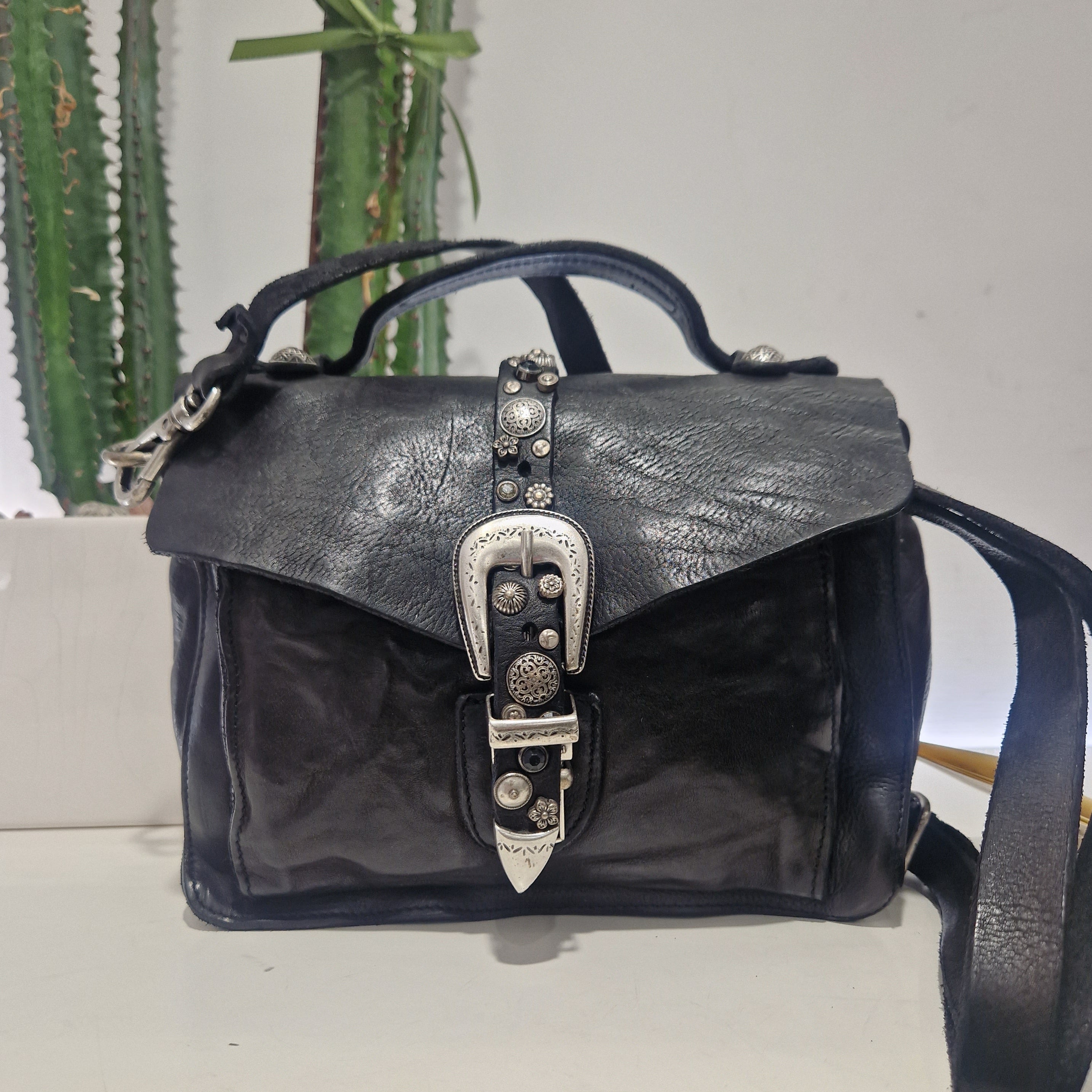 Campomaggi borsa PORZIA borchie Cefalù