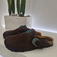 Taji sabot color t.moro suede