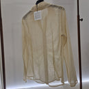 Camicia TRASPARENTE con strass