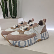 Voile Blanche sneaker modello CLUB cipria