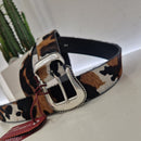 Alberto Luti cintura in pelle Pony
