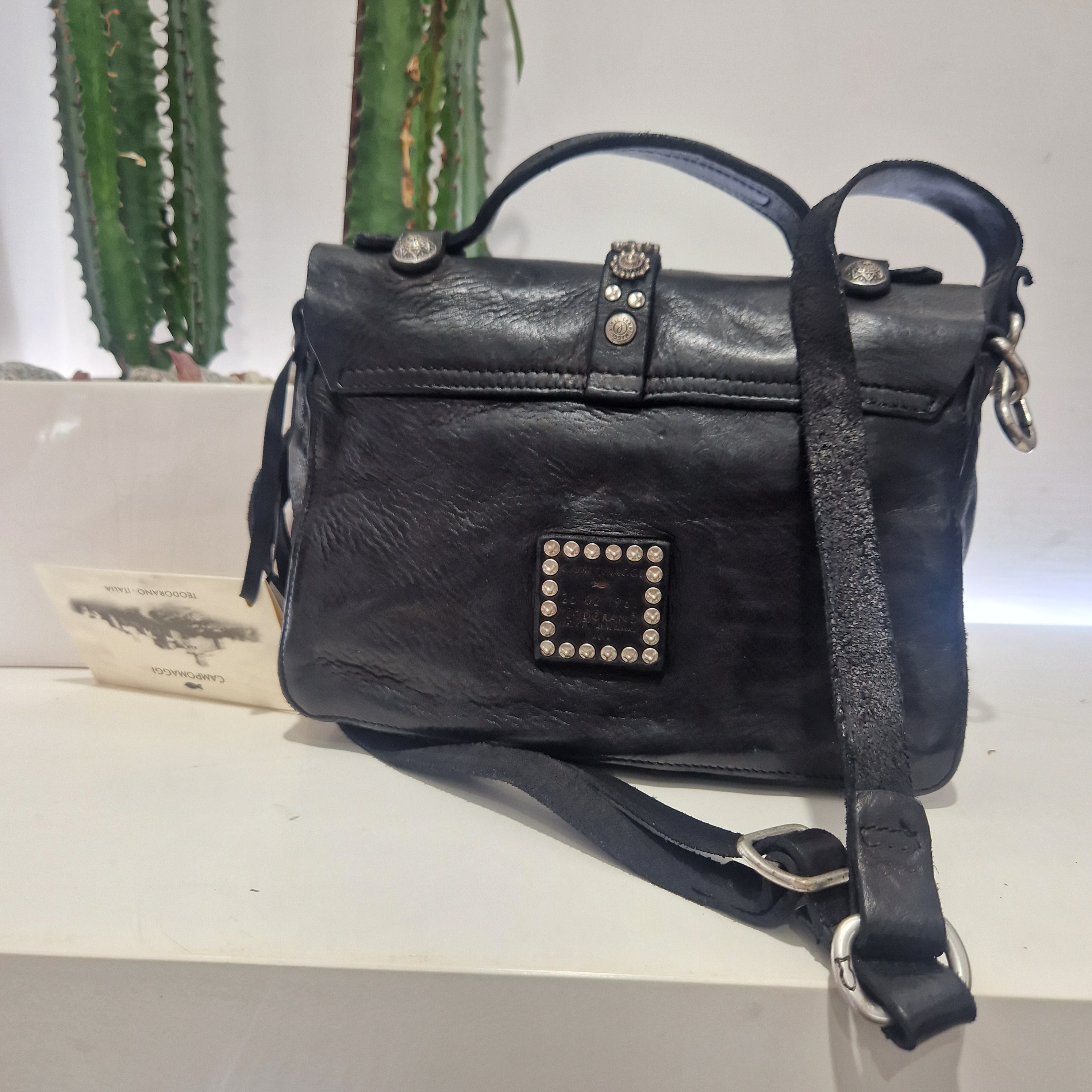 Campomaggi borsa PORZIA borchie Cefalù